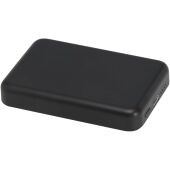 Acrab magnetische draadloze powerbank van 5000 mAh 15 W met 20 W PD van gerecycled plastic - Zwart