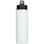 Fitz 800 ml RCS gerecyclede enkelwandige roestvrijstalen waterfles - Wit Fitz 800 ml RCS gerecyclede enkelwandige roestvrijstalen waterfles - Wit