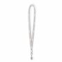 Polyester tubulaire keycord met metalen klem