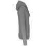Ecologische herensweater met capuchon Grey Heather XL Ecologische herensweater met capuchon Grey Heather XL