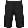 Ecologische heren bermuda met meerdere zakken Black 5XL