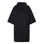 Badstof poncho Black One Size