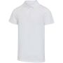 Graphite 180 g/m² unisex OCS organische polo met korte mouwen - Wit - XS