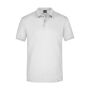 Men's Elastic Polo Piqué grey-heather XL