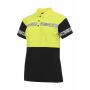 7006 POLO PIQUE LADY PGL Black/Yellow XS