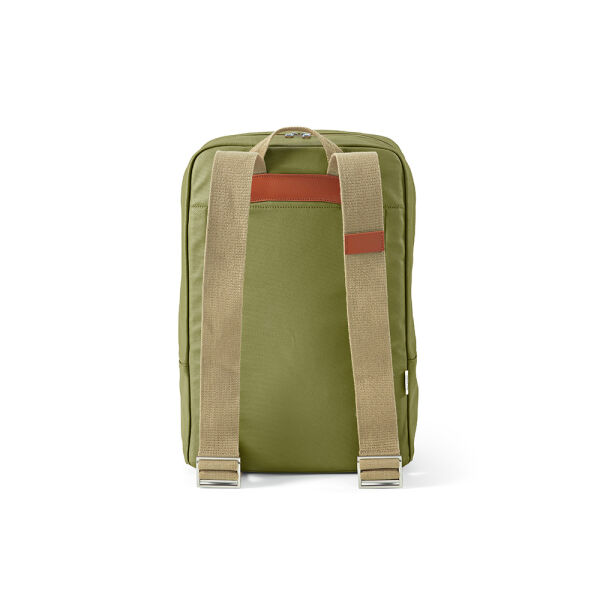 Gerecyclede canvas rugzak Vienna | 340 g/m² | 43×29×14 cm | Waterbestendig | Legergroen Gerecyclede canvas rugzak Vienna | 340 g/m² | 43×29×14 cm | Waterbestendig | Legergroen