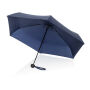 19.5" Aware™ RPET super mini manual 190T Pongee umbrella, donkerblauw