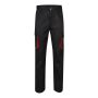 VL HYPNOS. Tweekleurige keperstof broek met meerdere zakken (200g/m²), van katoen (35%) en polyester (65%)
