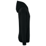 Ecologische uniseks oversized sweater met capuchon Black XXS Ecologische uniseks oversized sweater met capuchon Black XXS