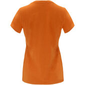Capri damesshirt met korte mouwen - Oranje - L