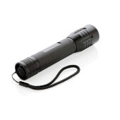 3W CREE zaklamp groot, zwart
