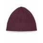 Fielder - Jersey knit beanie met een zacht interior - Deep Plum (OS)