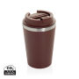 Java RCS recycled dubbel wandige beker 350ML, rood Java RCS recycled dubbel wandige beker 350ML, rood