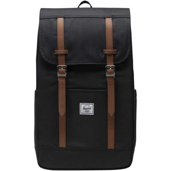 Herschel Retreat™ recycled backpack 23L - Solid black