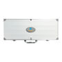 12-delige barbecue set in aluminium koffer, zilver, zwart