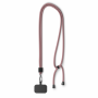 Crossbody, trendy duotone lanyard telefoonhouder van polyester Crossbody, trendy duotone lanyard telefoonhouder van polyester