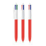 BIC® 4 Colours® balpen 4 Colours ballpen LP Red_UP White_RI White