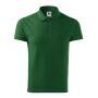 Polo Shirt men's Cotton Heavy bottle green 3XL