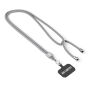 Crossbody, trendy duotone lanyard telefoonhouder van polyester