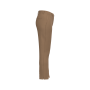 Ecologische enkellange chinobroek dames Dark camel 46 FR