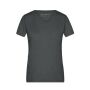 Ladies' Heather T-Shirt black-melange XXL