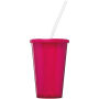Stadium 350 ml dubbelwandige beker - Magenta Stadium 350 ml dubbelwandige beker - Magenta
