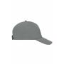 5 Panel Sandwich Cap dark grey/light grey one size