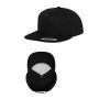 Classic 5 Panel Snapback black/black one size