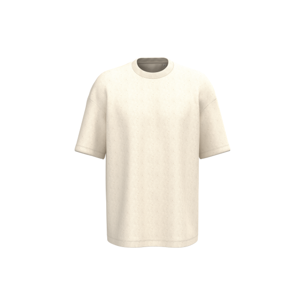 Ecologisch oversized uniseks T-shirt French Terry Ecologisch oversized uniseks T-shirt French Terry