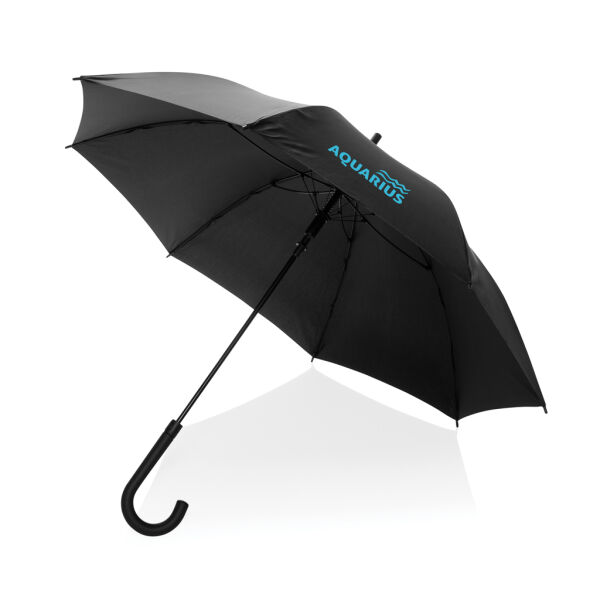 Parapluie 23'' à ouverture auto en rPET AWARE™ KENTO URBAN, noir Parapluie 23'' à ouverture auto en rPET AWARE™ KENTO URBAN, noir