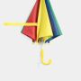 Manueel te openen kinderparaplu LOLLIPOP blauw, geel, groen, rood