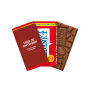 Tony's Chocolonely 180 gram met wikkel breed - Exclusive - Melk "Bedankt"