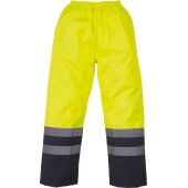 hi vis yellow/navy