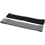 Grip 2-piece resistance band set - Solid black/Grey