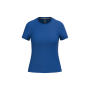Dames T-shirt ronde hals korte mouwen Royal Blue S