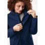 IQONIQ Thelon recycled polyester parka, donkerblauw (XL)