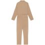 Ecologische verwassen jumpsuit dames washed wet sand 40