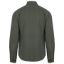 Ecologisch verwassen herenovershirt van ribfluweel Washed Pale Khaki L