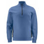 2128 Sweatshirt 1/2 zip Skyblue XL