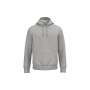 Ecologische uniseks sweater met capuchon Moon Grey Heather XL