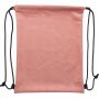 Polyester (210D) trekkoord rugtas Cassandra rood