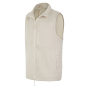Gerecycled sherpa gilet Natural M