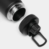 ARMY STYLE - Vacuüm isoleerfles, dubbelwandig zwart