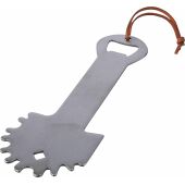 Roestvrijstalen barbecuereiniger Elara zilver