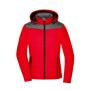 Ladies' Winter Jacket red/anthracite-melange S