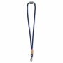 Polyester koord-keycord met bamboe plaatje