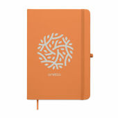 ARCOLOOP - A5 gerecycled PU notitieboek - Oranje