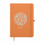 ARCOLOOP - A5 gerecycled PU notitieboek - Oranje
