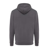 Iqoniq Jasper gerecycled katoen hoodie, antraciet (XXS)