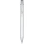 Moneta geanodiseerde aluminium balpen (blauwe inkt) - Zilver